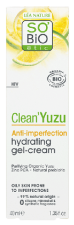 Clean Yuzu Przeciw niedoskonałościom Nawilżający krem-żel 40 ml