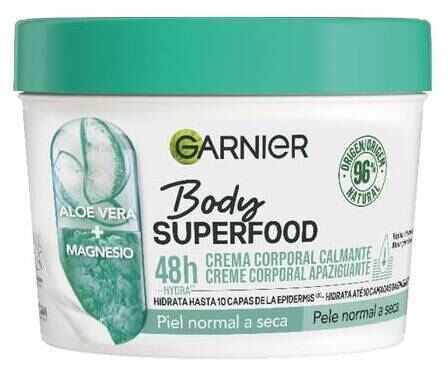 Body Superfood Aloe Vera Łagodzący krem do ciała 380 ml