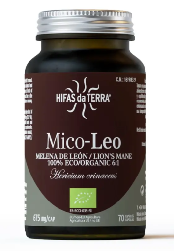 Hifas da Terra Mico-Leo Lion's Mane 70 kapsułek