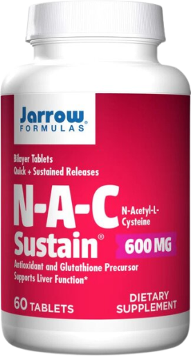NAC Sustain 600 mg x 60 kapsułek