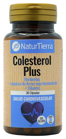 Cholesterol Plus Berberyna+Drożdże z czerwonego ryżu+Kolendra 30 kapsułek