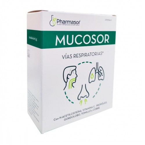 Mucosor Drogi oddechowe 16 sztyftów