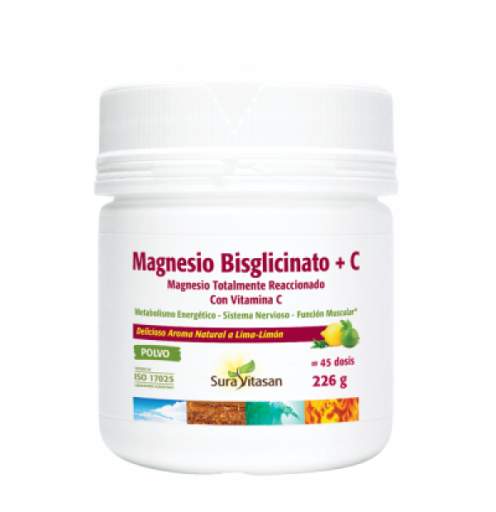 Bisglicynian magnezu + C 226 gr