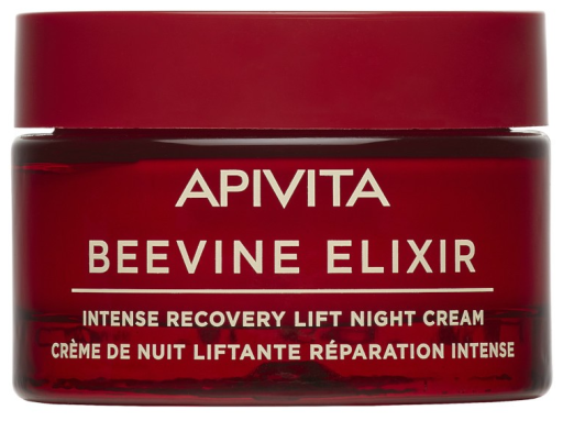 Apivita Beevine Elixir Intensywnie regenerujący krem liftingujący na noc 50 ml