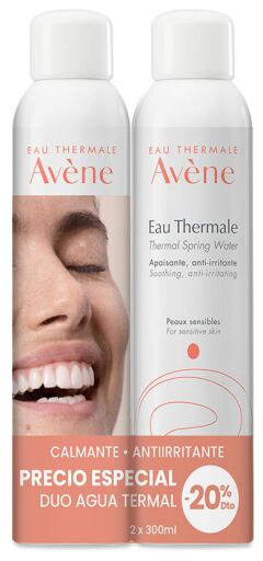 Av&egrave;ne Eau Thermale Łagodzący spray łagodzący podrażnienia 2 x 300 ml