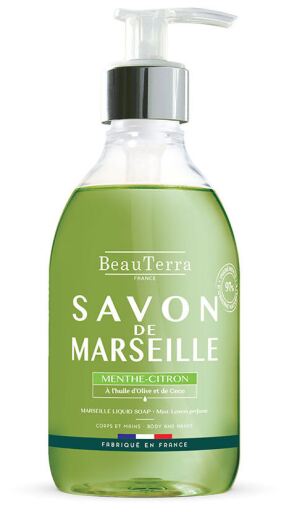 Mydło marsylskie Mięta-Cytryna 300 ml