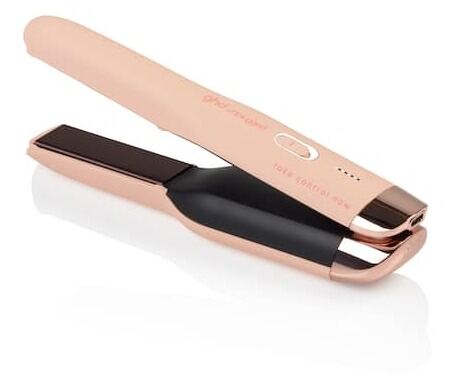 ghd Unplugged Take Control Now Brzoskwiniowo-r&oacute;żowa prostownica do włos&oacute;w