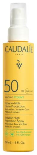 Vinosun Protect Niewidoczny spray o wysokiej ochronie SPF 50 150 ml
