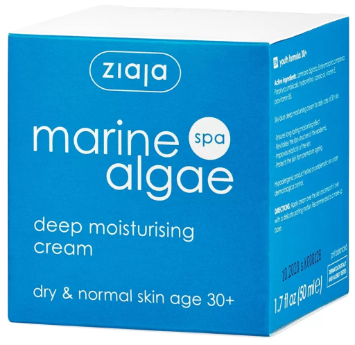 Krem głęboko nawilżający z algami morskimi SPF 6 50 ml