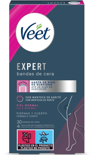 Veet Body Expert woskowe paski do sk&oacute;ry normalnej