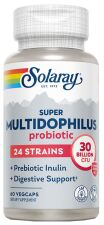 Szczep Super Multidophilus 24 30 miliardów jednostek tworzących kolonie 60 kapsułek roślinnych Szczep Super Multidophilus 24 30 miliardów jednostek tworzących kolonie 60 kapsułek roślinnych