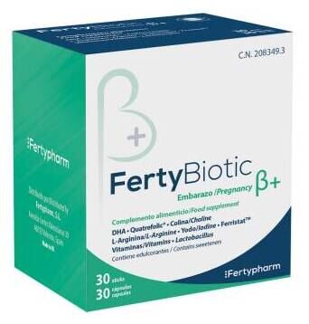 Fertypharm FertyBiotic Ciąża B+ 30 dawek