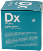 Chusteczki do czyszczenia oczu Dx Wipes 20 sztuk