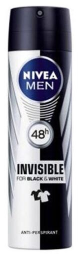Dezodorant w sprayu dla mężczyzn Czarno-biały Niewidoczny 200 ml