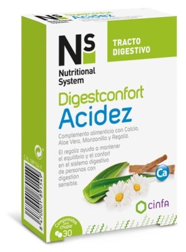 Ns Digest Comfort Kwasowość 30 kapsułek