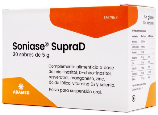 Soniase Supra D 30 saszetek
