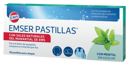 Emser Menthol 30 pastylek