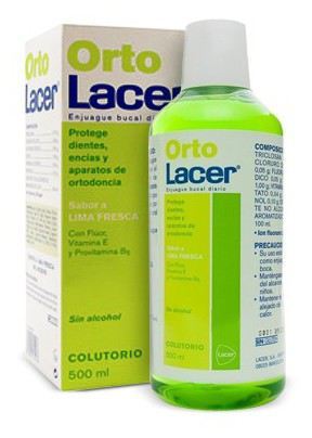 Lacer Ortolacer Fresh Lime płyn do płukania jamy ustnej