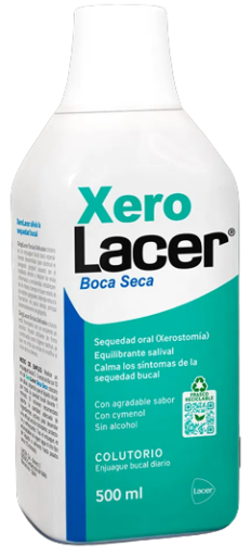 Xerolacer Dry Mouth płyn do płukania jamy ustnej 500 ml