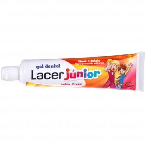Junior Dental Gel Truskawka 75 ml