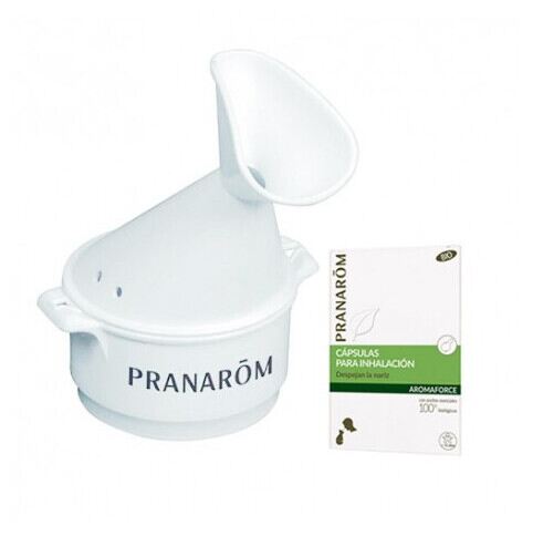 Pranarom Bio-kapsułki do inhalacji Aromaforce + inhalator akcji