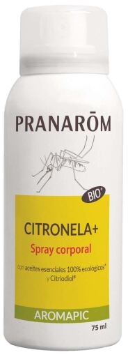 Pranarom Aromatyczny organiczny spray do ciała Citronella 75 ml