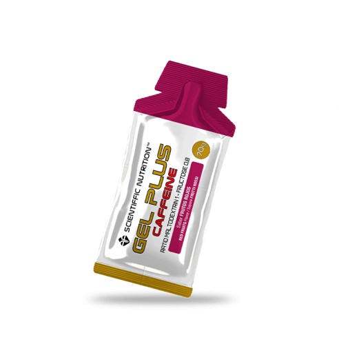 Scientiffic Nutrition Żel Plus + Kofeina Czerwone Owoce 70 gr
