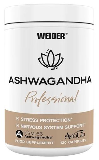 Ashwagandha Professional 120 Kapsułek Roślinnych