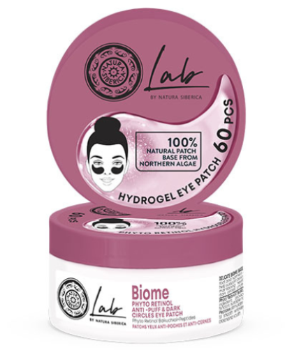 Natura Siberica Lab Biome Plastry z fitoretinolem na cienie pod oczami 60 jednostek