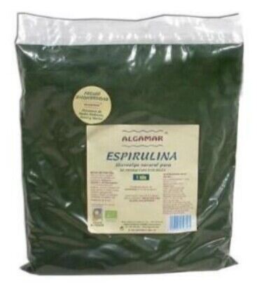 Algamar Spirulina w proszku 1000 gr