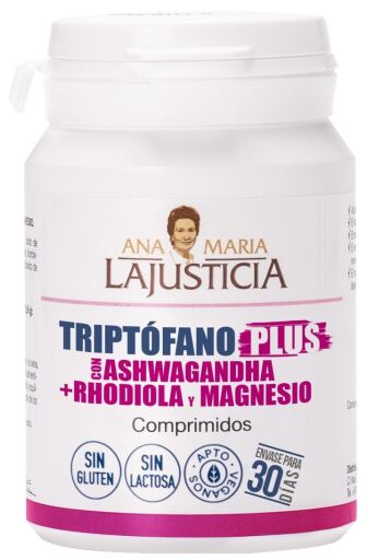 Ana Mar&iacute;a Lajusticia Tryptophan Plus z Ashwagandhą+Rhodiola+Magnezem 60 tabletek
