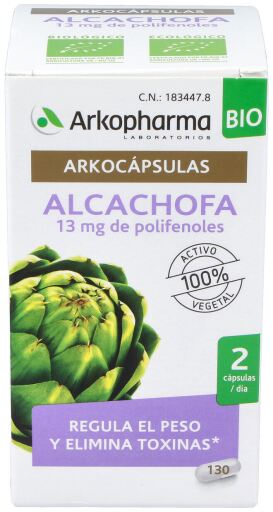 Arkocápsulas Organic Karczoch 130 Kapsułek