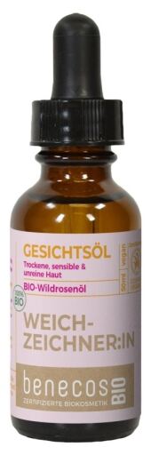 Benecos Bio Olejek do twarzy z dzikiej r&oacute;ży 50 ml