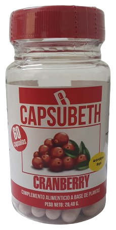 Bequisa Capsubeth Żurawina 60 Kapsułek