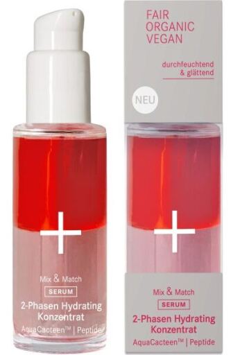 Dwufazowe serum do twarzy nawilżająco-odżywiające 30 ml