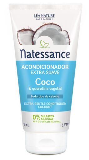 Laboratorio L&eacute;a Nature Natessance Extra Soft Odżywka kokosowa 150 ml