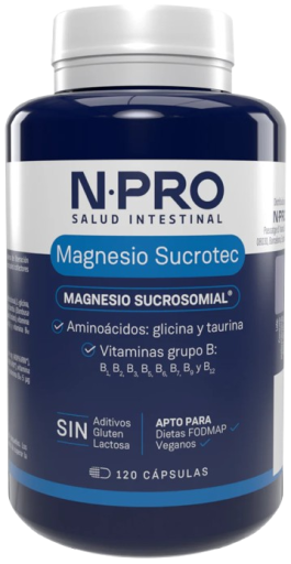 NPro Sucrotec Magnez 120 Kapsułek