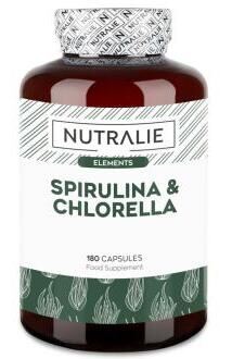 Spirulina i Chlorella 180 Kapsułek