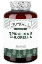 Spirulina i Chlorella 180 Kapsułek