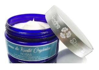 Organiczny krem z masłem shea r&oacute;że 100 gr