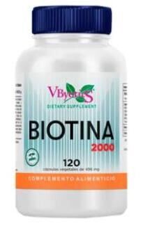 Biotyna 2000 mcg 120 Kapsułek Roślinnych