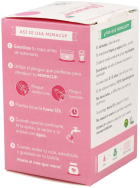 Różowy kubeczek menstruacyjny