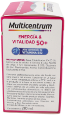 Energia i witalność 50+ 7 ml x 30 butelek malinowych