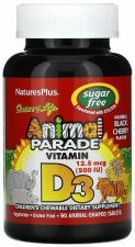 Animal Parade Vit D3 500Ui 90 Tabletek Maszt
