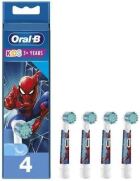 Zapasowa szczotka Elect Pro Kids/Inf 3+ Spiderman 4 sztuki