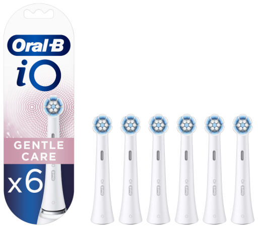 Oral-B Głowice zamienne Gentle Care iO 6 sztuk