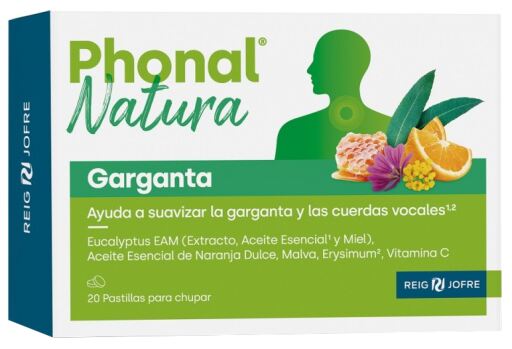 Natura Gardło 20 pastylek