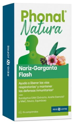Natura Nose-Throat Flash 15 tabletek