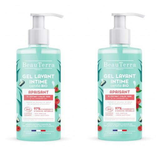 Bio Gel Lavant intime Apaisant Opakowanie 2X500 ml
