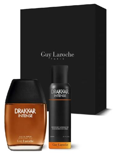 Guy Laroche Drakkar Intense Eau de Parfum Case 100 ml i dezodorant 200 ml